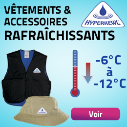 Vêtements rafraîchissants Hyperkewl